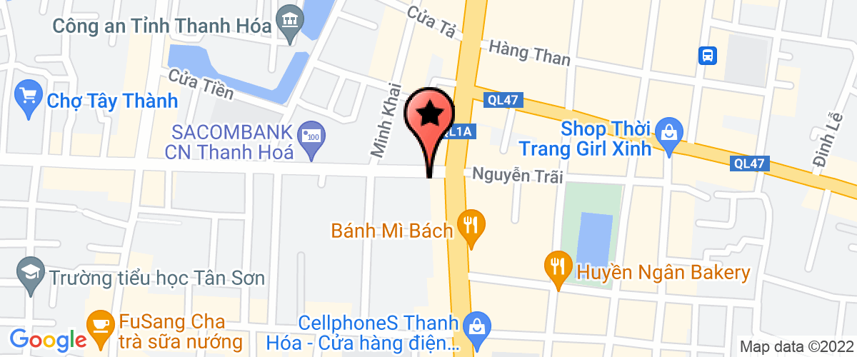 Map go to DvTM Nhat Kim Company Limited