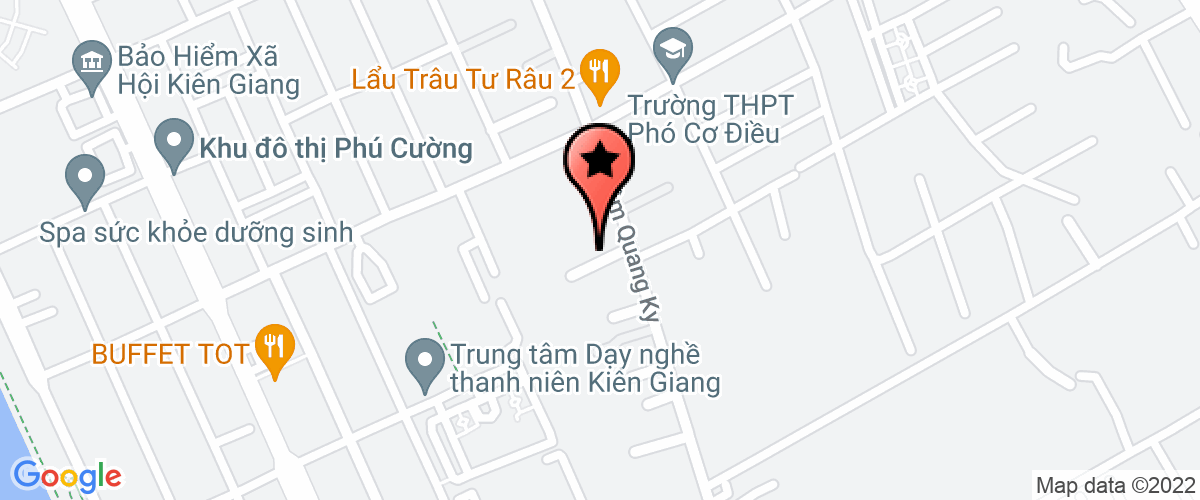 Map go to Branch of  Dai Khanh in Kien Giang Service Trading Joint Stock Company