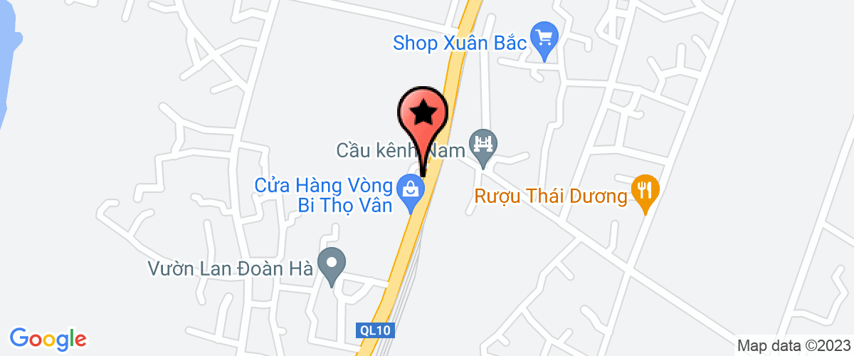 Map go to Thang Ngoc Trading Services Transport Company Limited