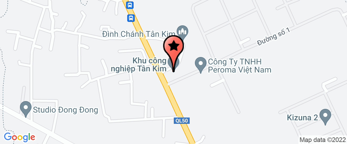 Map go to ELLE UN VietNam (Nop Ho Nha Thau) Tax Company Limited