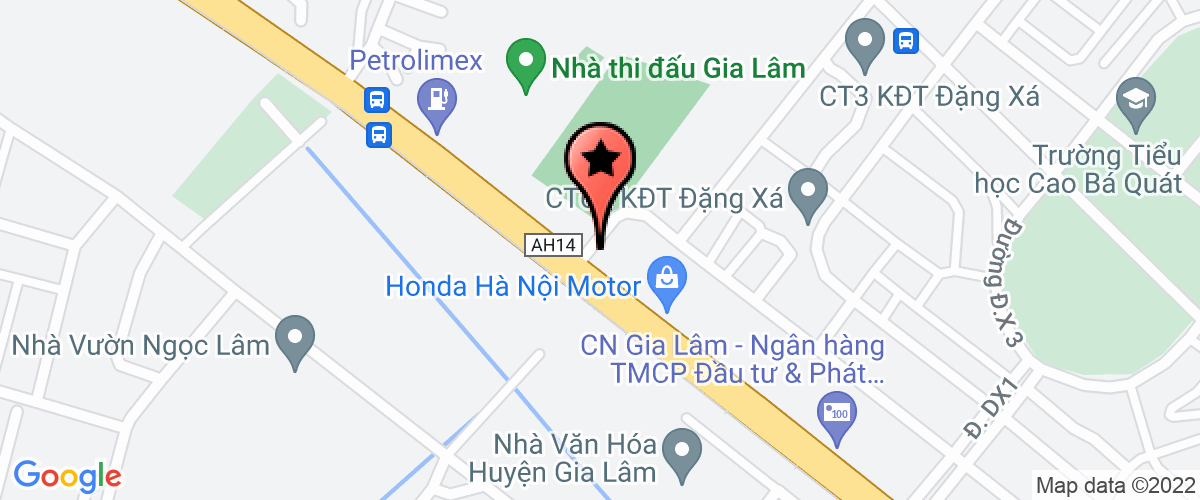 Map go to Hung Thinh Acp Company Limited