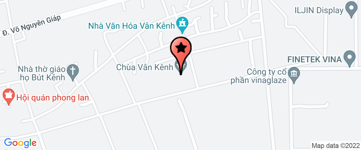 Map go to Xanh Investment and Construction Consulting Joint Stock Company