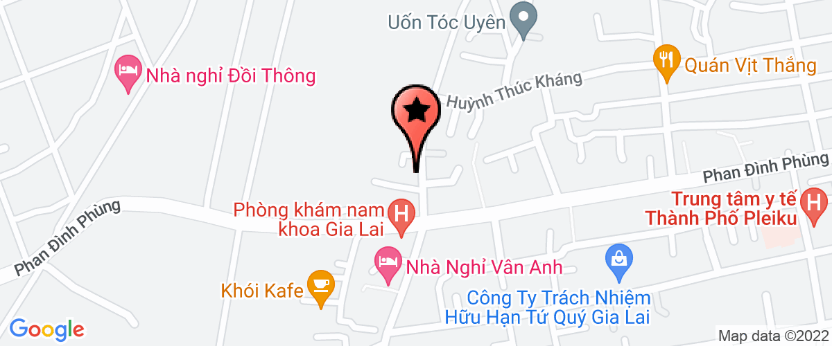 Map go to Ban Viet Gia Lai Education Support Company Limited