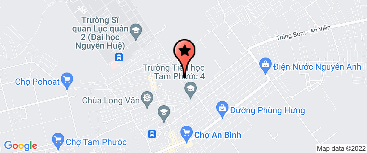 Map go to TM - DV Thien Tam Construction Company Limited