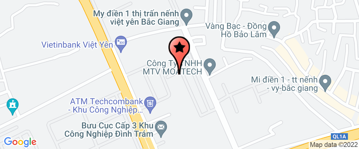 Bản đồ đến Công Ty TNHH Kỹ Thuật Yinrun(Việt Nam)