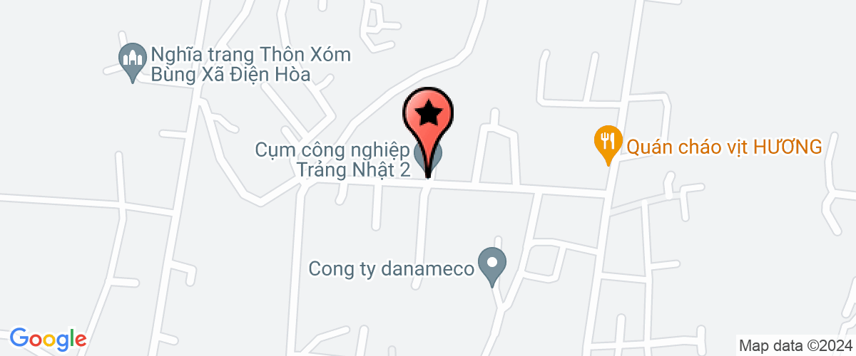 Map go to Quang Da Spinning Joint Stock Company