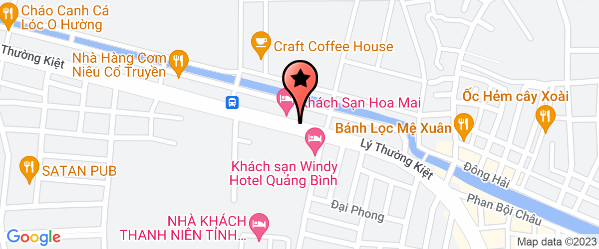 Map go to Thai Binh Duong Joint Stock Company