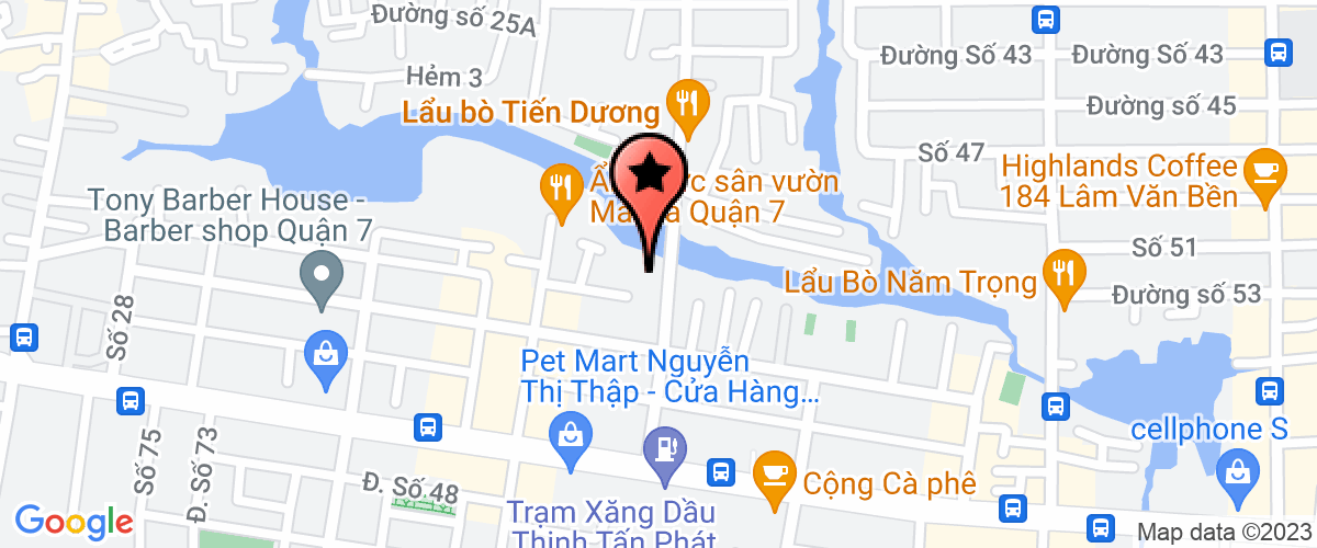 Map go to Sach Thanh Duc Farm Joint Stock Company