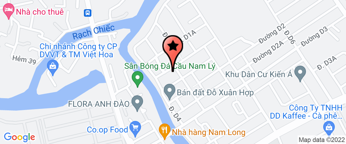 Map go to Da Lat Hotel Service Company Limited