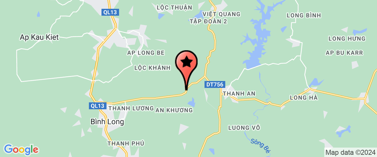 Map go to co phan Tan Nguyen Khang Company