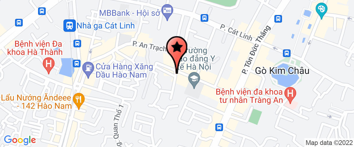 Map go to xay dung Phuong Anh Company Limited