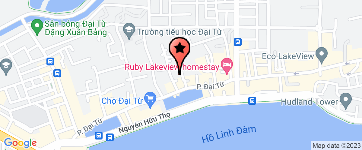 Map go to Hai Dang City Viet Nam Company Limited
