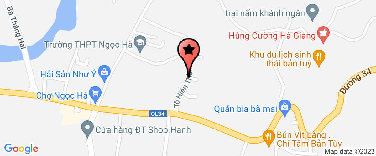 Map go to Thai Duong Company Limited