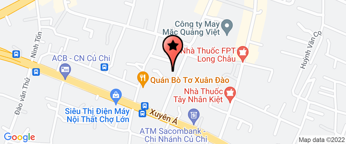 Map go to Huyen Ngoc Investment Company Limited