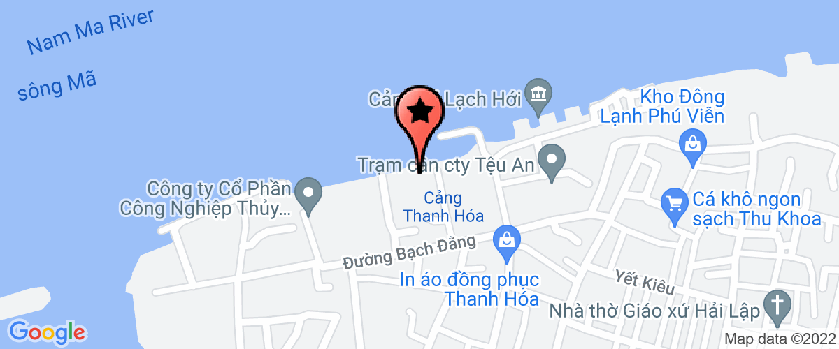 Map go to Van Xuan Seafood Joint Stock Company
