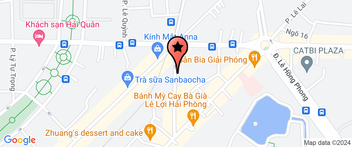 Map go to y te quan Ngo Quyen Center