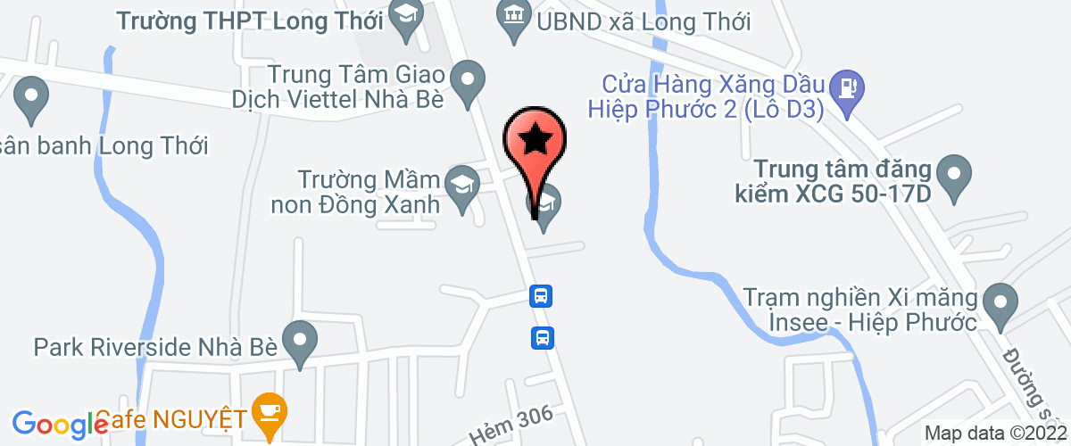 Map go to Trung Tin Trading Construction Production Company Limited