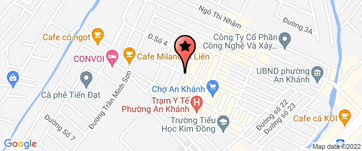 Map go to Thong Kim Lan Jewelry One Member Limited Liabily Company