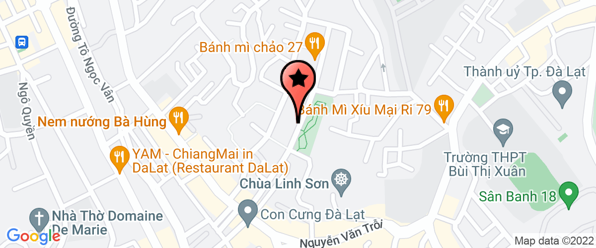 Map go to Green Da Lat Services and Tourism Joint Stock Company
