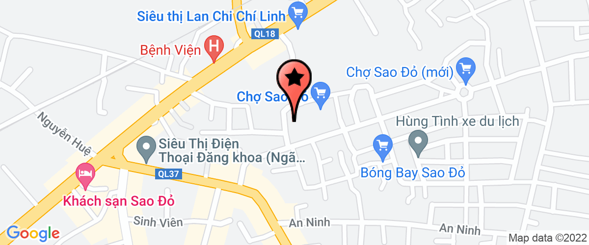 Map go to dao tao ke toan va tu van thue Hai Duong Company Limited