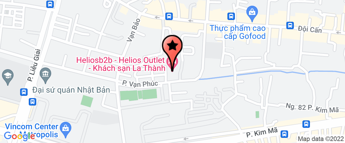 Map go to Hop Thanh Construction and Trading Development Joint Stock Company