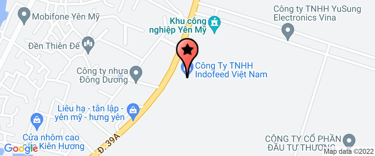Bản đồ đến Công ty TNHH Phong Nhung