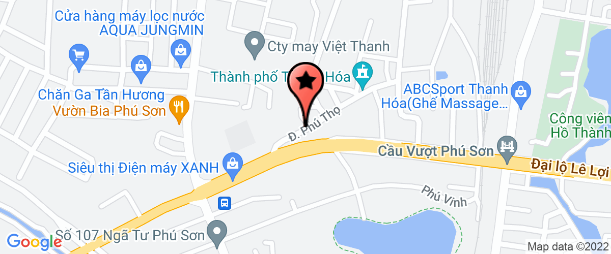 Map go to Thanh Hoa Labour and Expert Export Service Joint Stock Company.