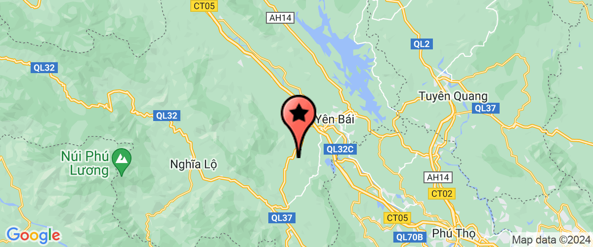 Map go to Yen Ninh - Yen Bai Company Limited