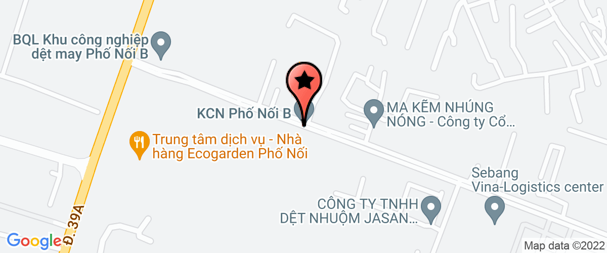 Map go to Tien Phuong Plastic Company Limited