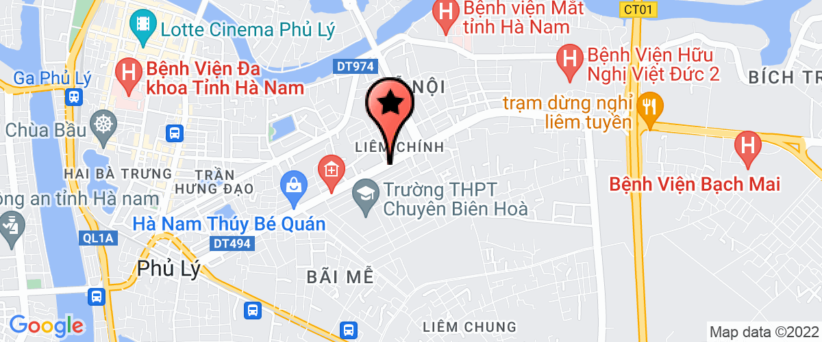 Map go to Hung Quang Trading and Services Company Limited