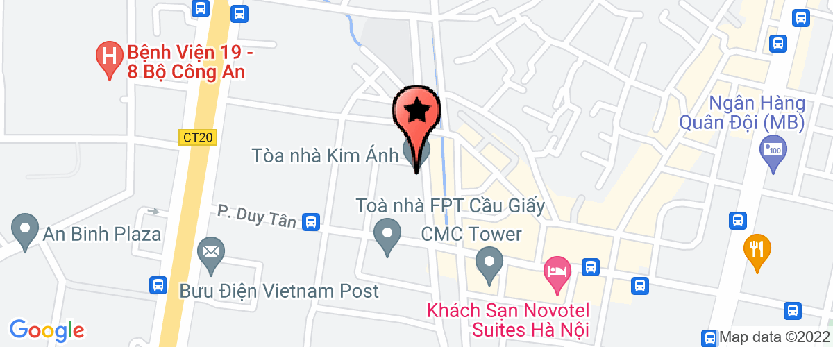 Bản đồ đến Công Ty TNHH Ranbem Việt Nam