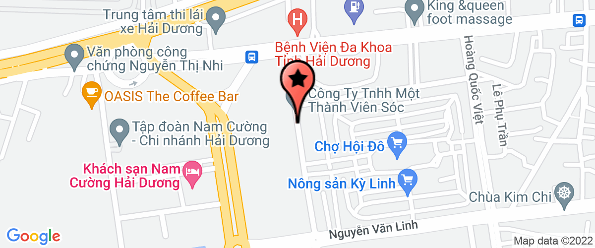 Map go to Đao Ngoc Group Joint Stock Company