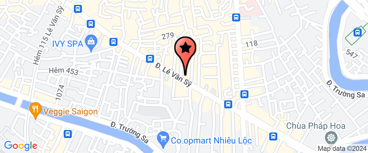 Map go to La Nha Trading Company Limited