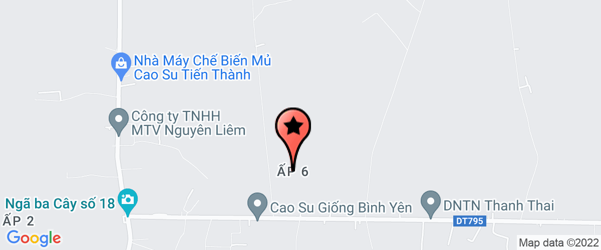 Map go to Branch of 1 Nguyen Liem Khoai Mi Suoi Ngo Processing Factory Company Limited