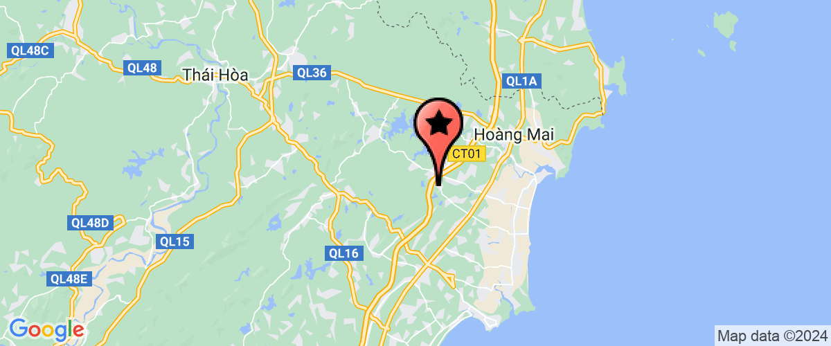 Map go to co phan Ngoc Hoang Son Company