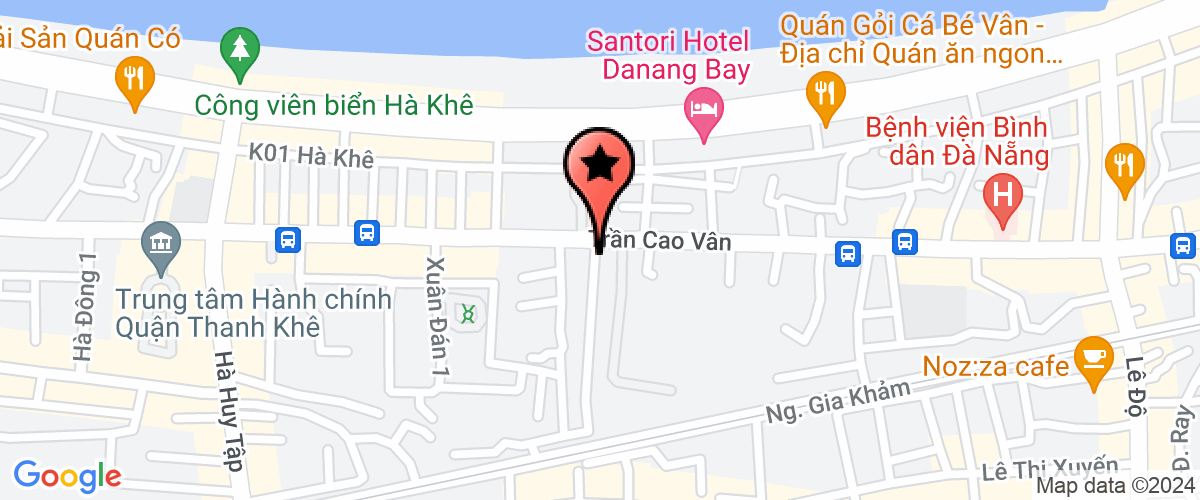 Map go to Hanh Thong Da Nang Transport Company Limited