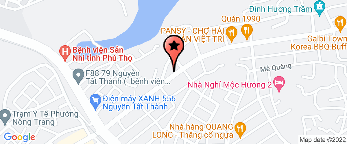 Map go to Nha Dep Hoang Anh Company Limited