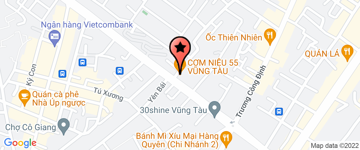 Map go to Trung Toan Trading Investment Company Limited