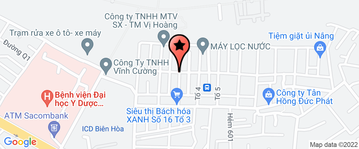 Map go to Uon Bao Hung Thinh Wood Company Limited