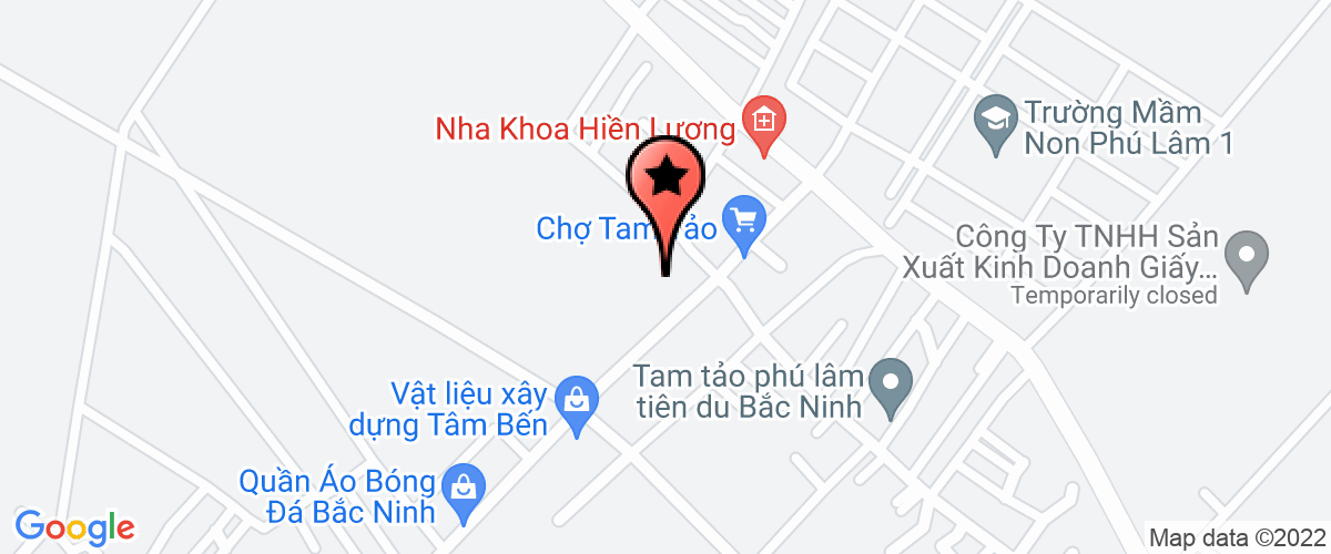 Bản đồ đến Công Ty TNHH Dịch Vụ Vận Tải Và Xây Dựng T&t Bắc Ninh