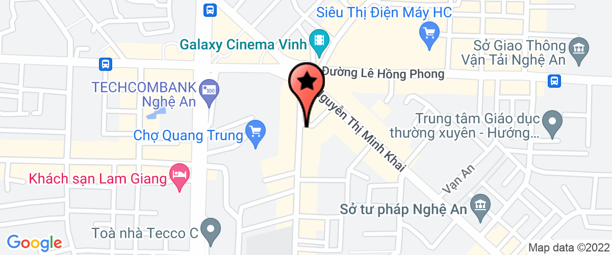 Bản đồ đến Công Ty TNHH Công Nghệ Khải Hoàn