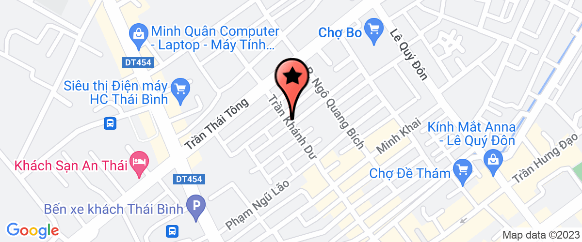 Map go to Nam Anh Company Limited