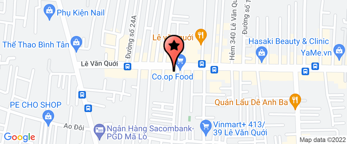 Map go to Thuy Ha Recording Studio Restaurant Service Company Limited