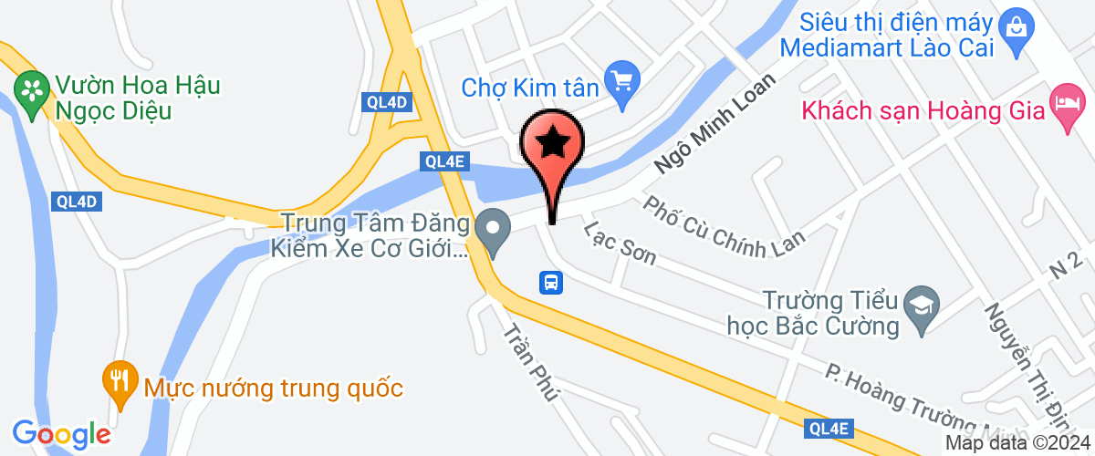 Map go to Phu Minh Company Limited