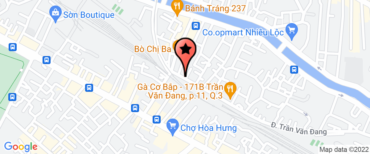 Map go to Tam Hien General Clinic Company Limited