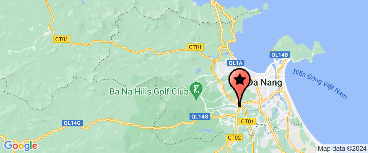 Map go to Branch of Da Nang Thuc Vat 1 Trung uong Security Joint Stock Company