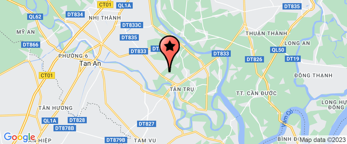Bản đồ đến Công Ty TNHH Mtv Tm Dv ân Thiên Long La