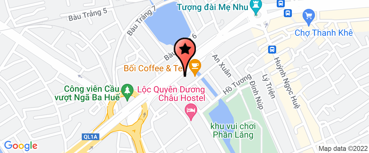 Map go to Hieu Vang Ngoc Chau Private Enterprise