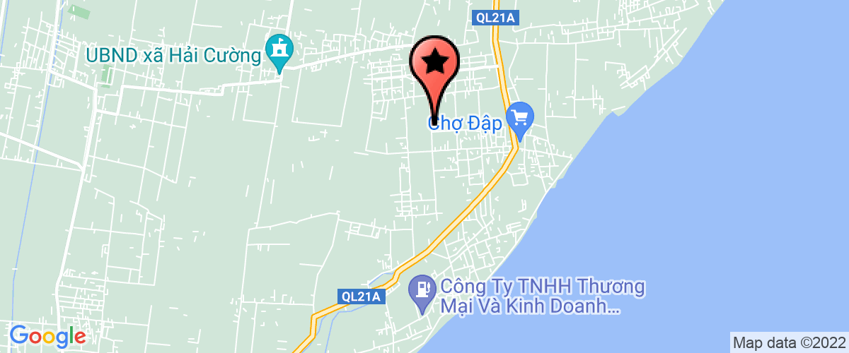 Map go to Danh cA muoi Xuan Hai Co-operative