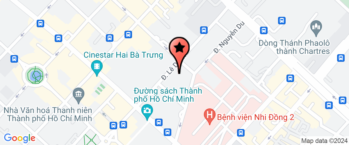 Map go to Dieu Hanh Talisman Viet Nam 135-136 B.V Office